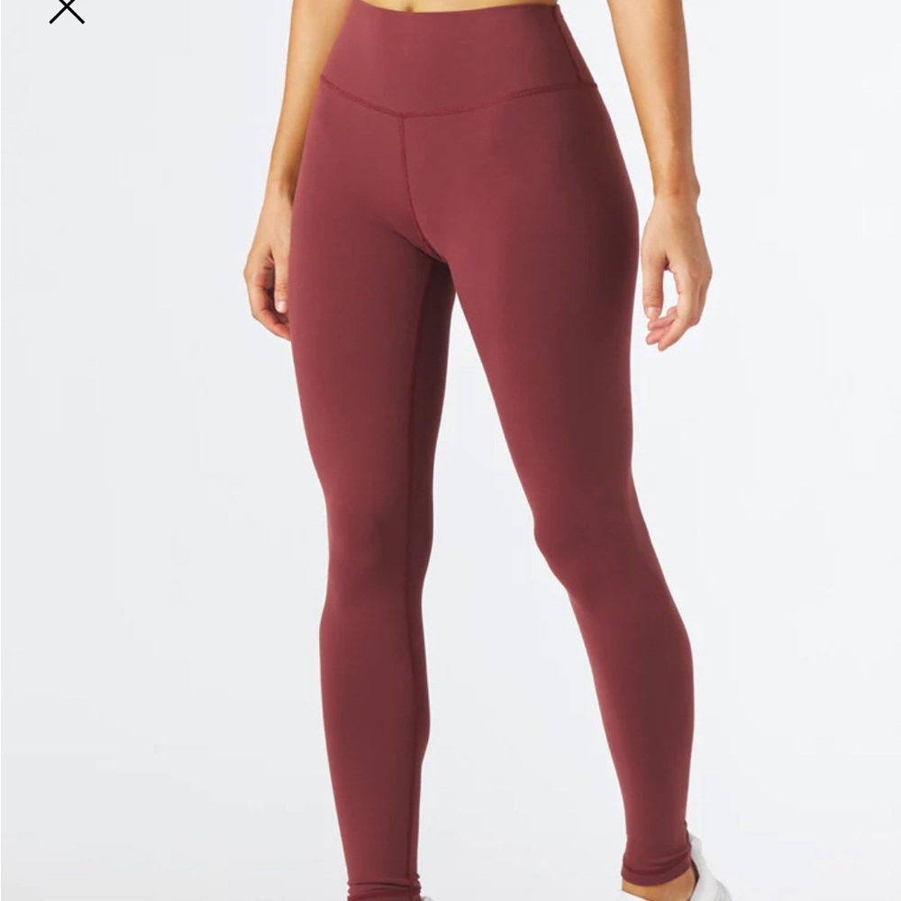 Glyder Sultry Legging: Merlot